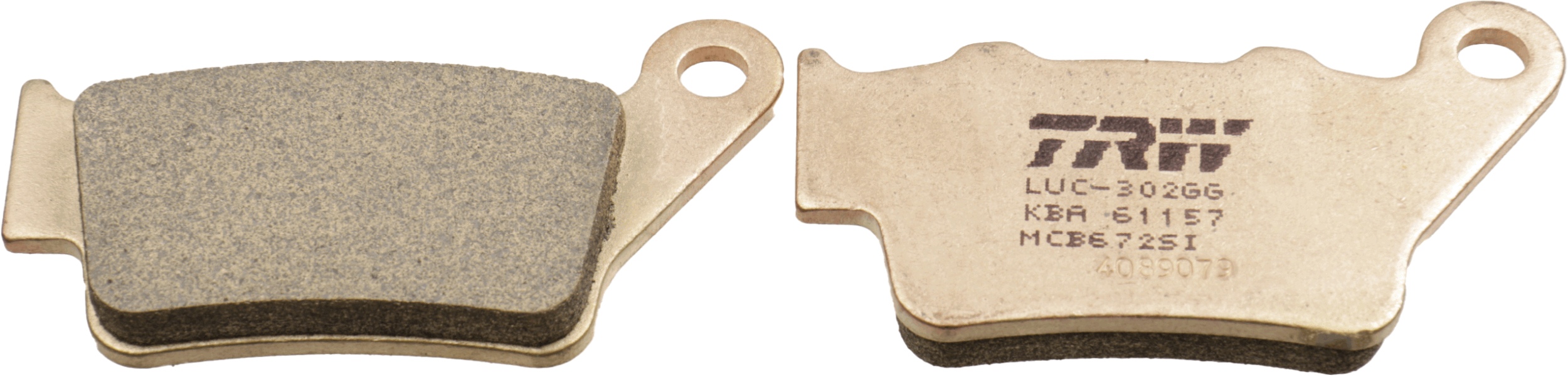 Brake Pad Set, disc brake - MCB672SI TRW