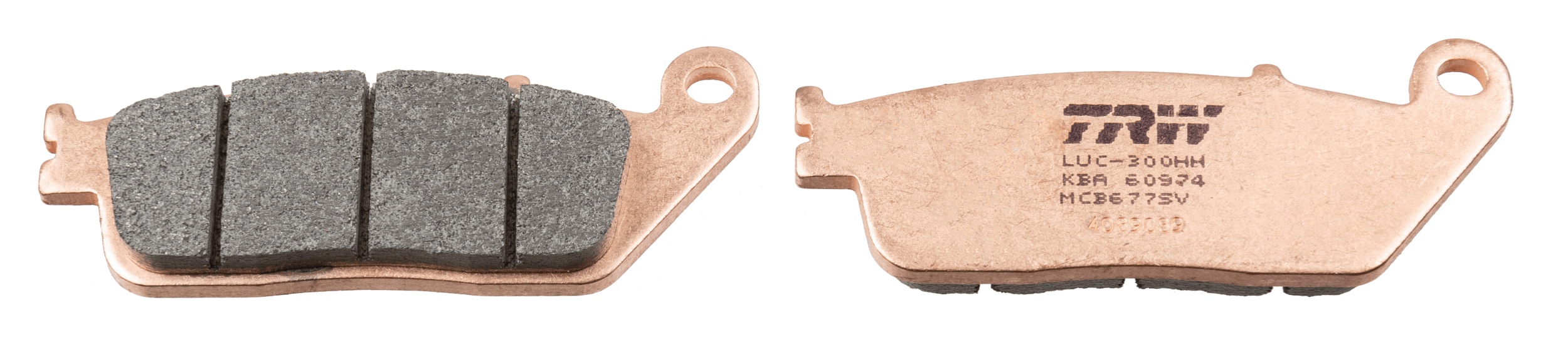 Brake Pad Set, disc brake - MCB677SV TRW