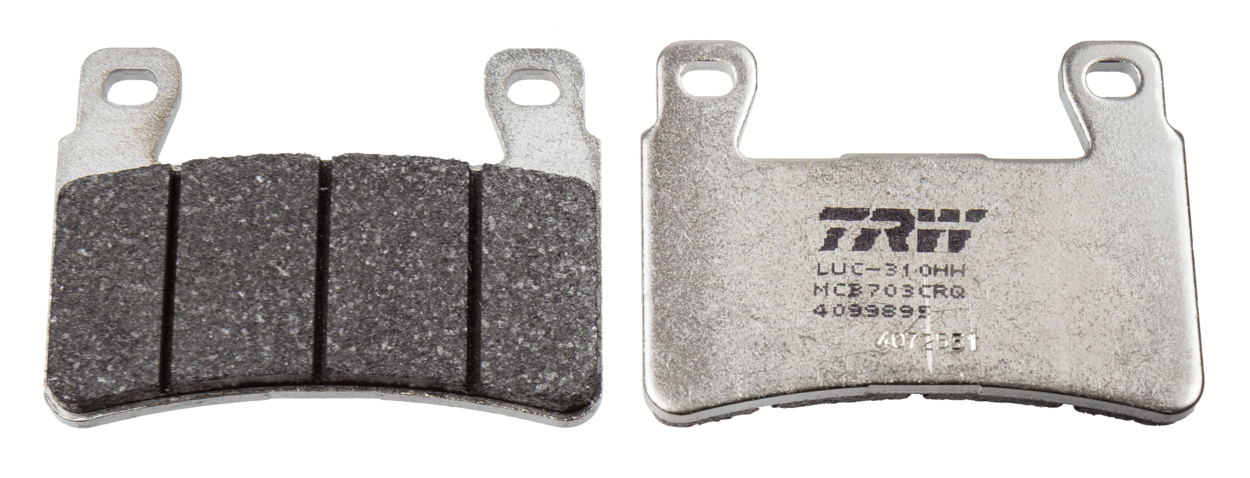 Brake Pad Set, disc brake - MCB703CRQ TRW
