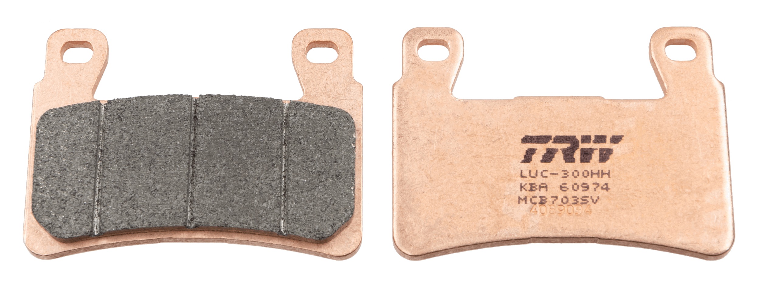 Brake Pad Set, disc brake - MCB703SV TRW