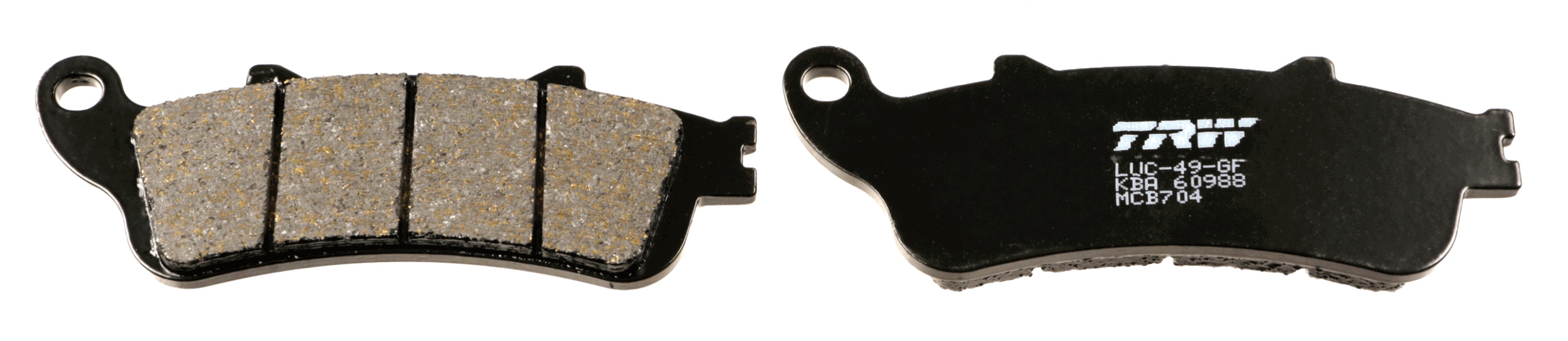 Brake Pad Set, disc brake - MCB704 TRW