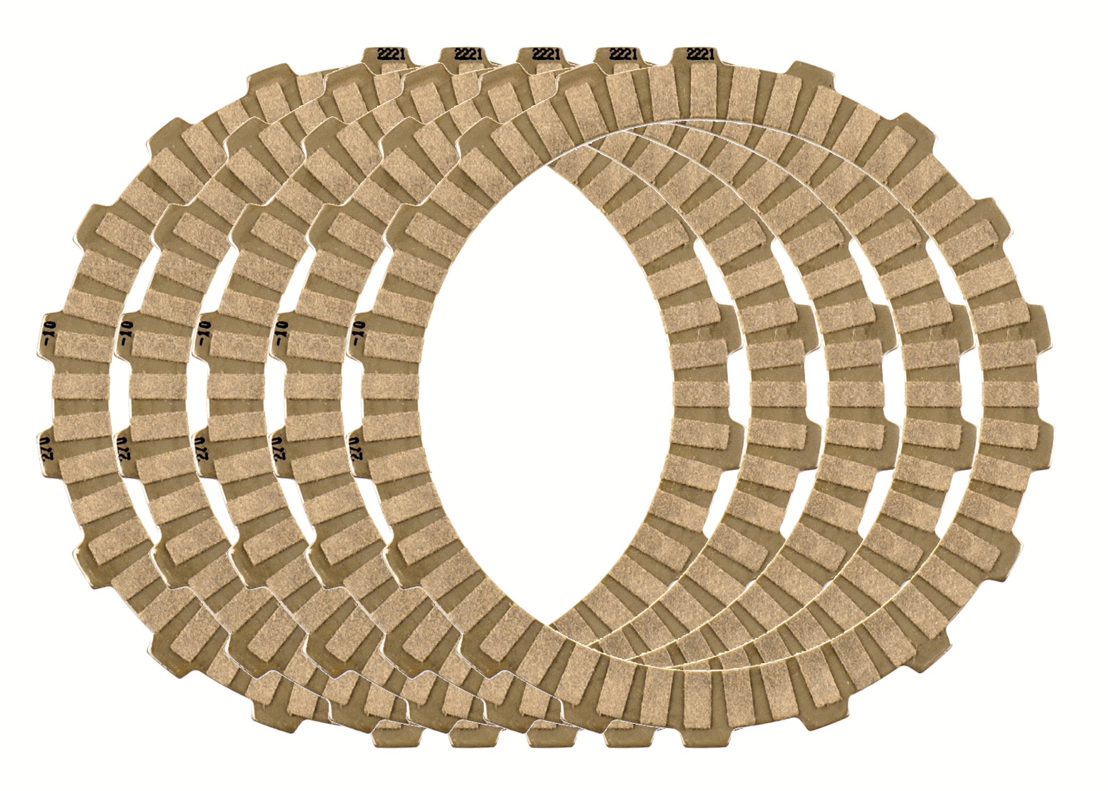 Lining Disc Set, clutch - MCC167-5 TRW
