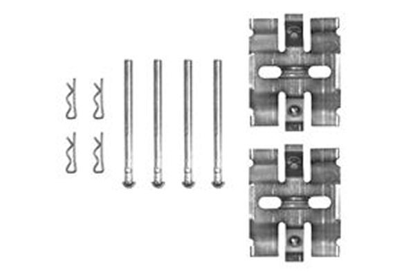 Accessory Kit, disc brake pad - PFK118 TRW