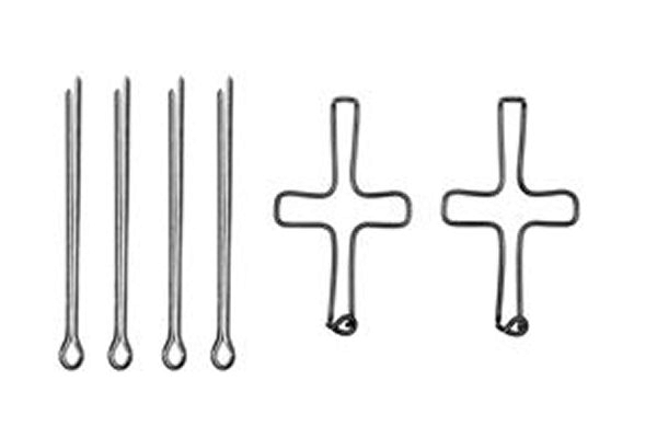 Accessory Kit, disc brake pad - PFK277 TRW