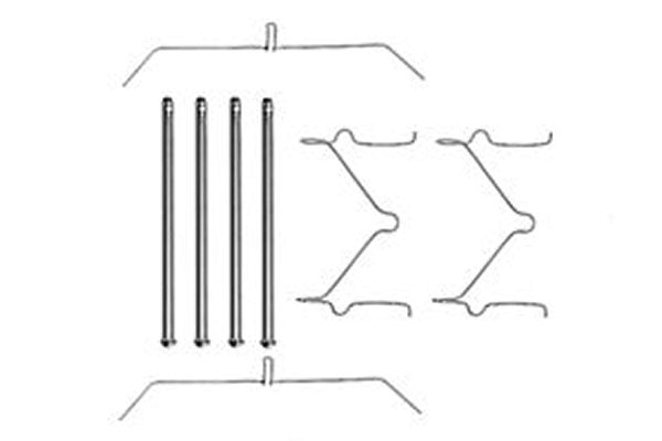 Kit accessori, Pastiglia freno - PFK290 TRW