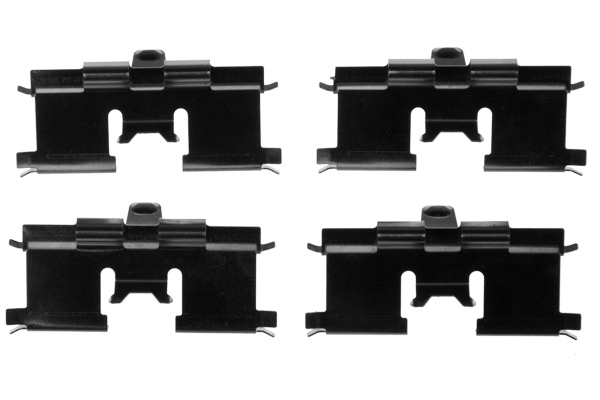 Kit accessori, Pastiglia freno - PFK542 TRW
