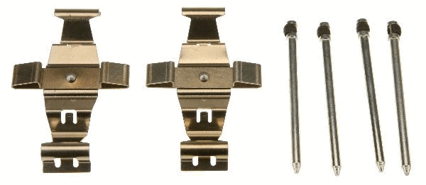 Accessory Kit, disc brake pad - PFK623 TRW