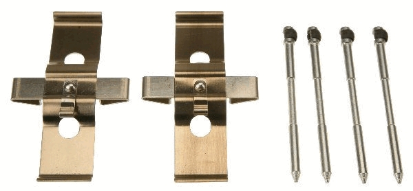 Accessory Kit, disc brake pad - PFK633 TRW