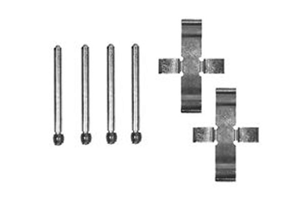 Accessory Kit, disc brake pad - PFK64 TRW