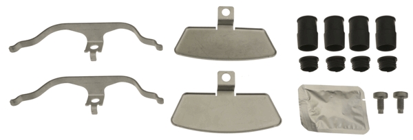 Accessory Kit, disc brake pad - PFK704 TRW