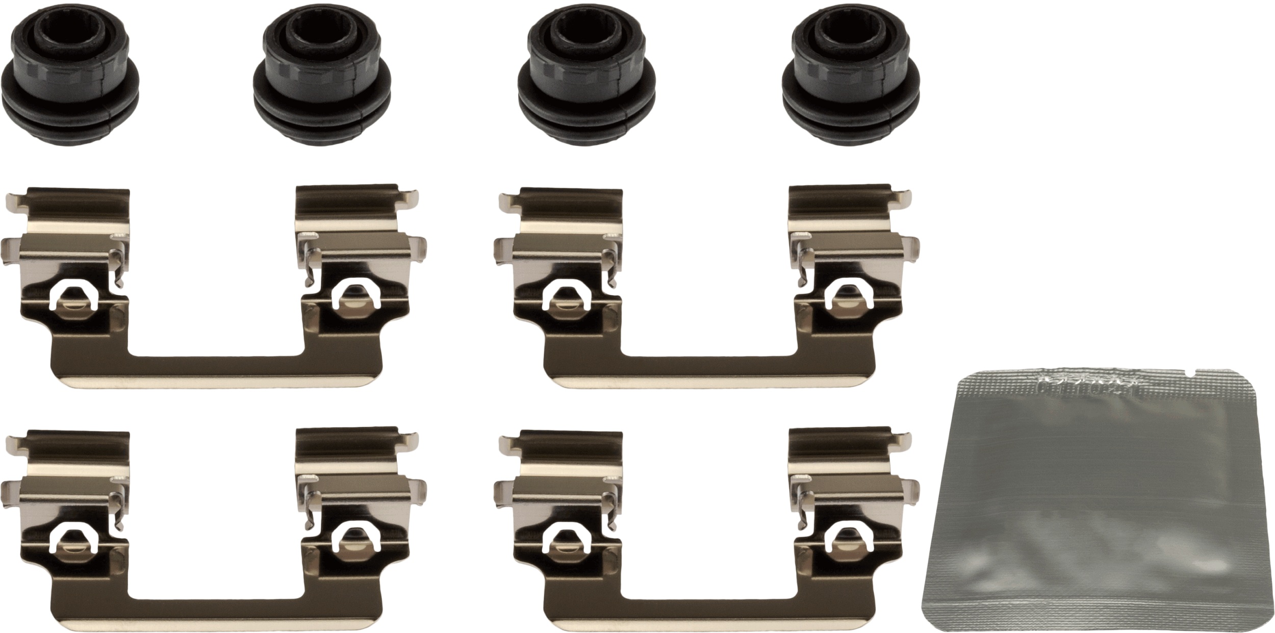 Accessory Kit, disc brake pad - PFK753 TRW