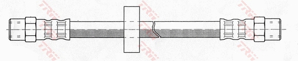 Bremsschlauch - PHA106 TRW