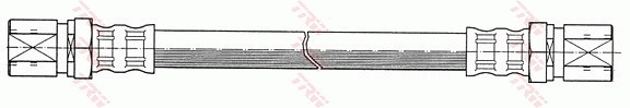 Bremsschlauch - PHA123 TRW