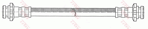 Bremsschlauch - PHA168 TRW