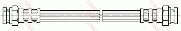 Bremsschlauch - PHA221 TRW