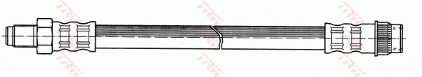 Тормозной шланг - PHA251 TRW