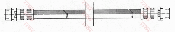 Bremsschlauch - PHA262 TRW