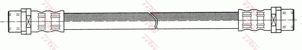 Bremsschlauch - PHA291 TRW