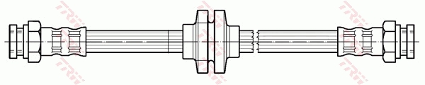Тормозной шланг - PHA298 TRW