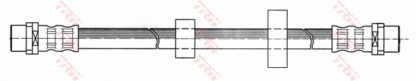 Bremsschlauch - PHA314 TRW