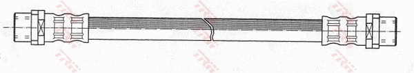 Bremsschlauch - PHA344 TRW