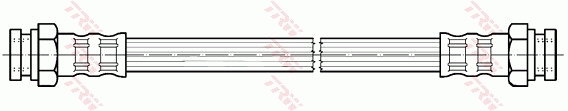 Bremsschlauch - PHA354 TRW