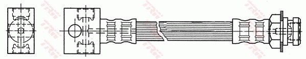 Brake Hose - PHA389 TRW