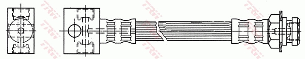 Brake Hose - PHA389 TRW