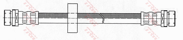 Bremsschlauch - PHA398 TRW