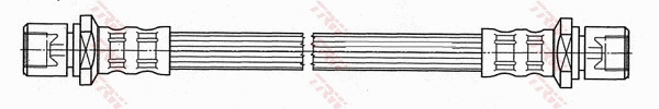 Brake Hose - PHA406 TRW