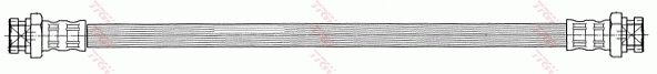 Bremsschlauch - PHA411 TRW