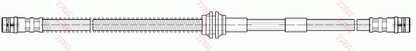 Тормозной шланг - PHA415 TRW