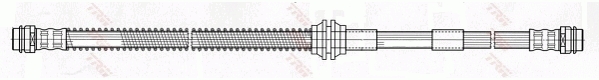 Flessibile del freno - PHA426 TRW