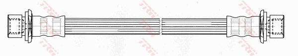 Brake Hose - PHA432 TRW