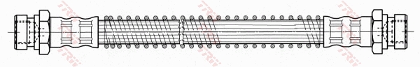 Bremsschlauch - PHA436 TRW