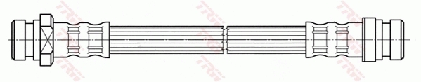 Flessibile del freno - PHA448 TRW