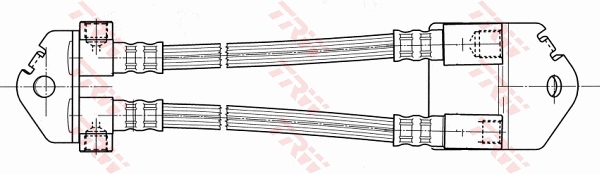 Bremsschlauch - PHA500 TRW
