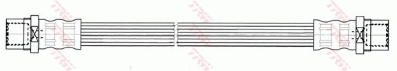 Brake Hose - PHA516 TRW