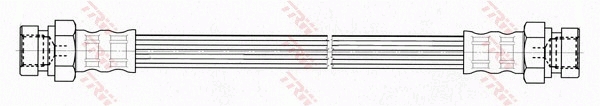 Flessibile del freno - PHA544 TRW