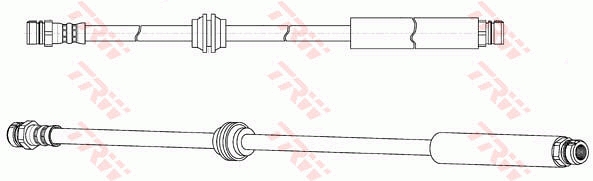 Brake Hose - PHA566 TRW