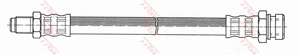 Тормозной шланг - PHB182 TRW