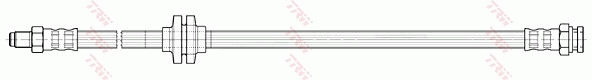 Тормозной шланг - PHB224 TRW