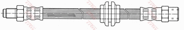 Тормозной шланг - PHB281 TRW