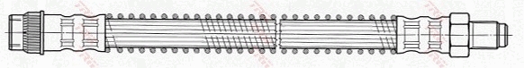 Тормозной шланг - PHB285 TRW