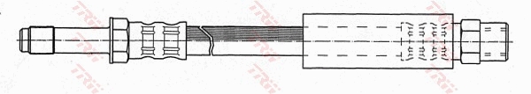 stabdžių žarnelė - PHB348 TRW