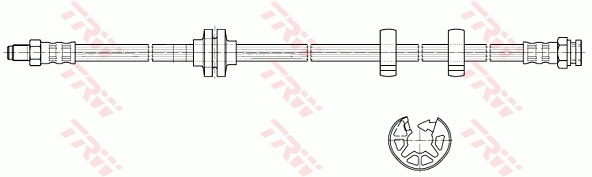 Brake Hose - PHB361 TRW