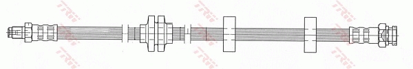 Brake Hose - PHB409 TRW