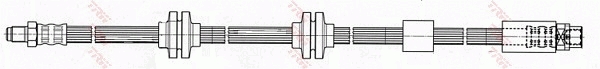 Тормозной шланг - PHB416 TRW