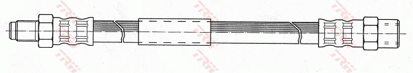 Brake Hose - PHB417 TRW