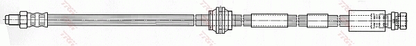 Brake Hose - PHB434 TRW